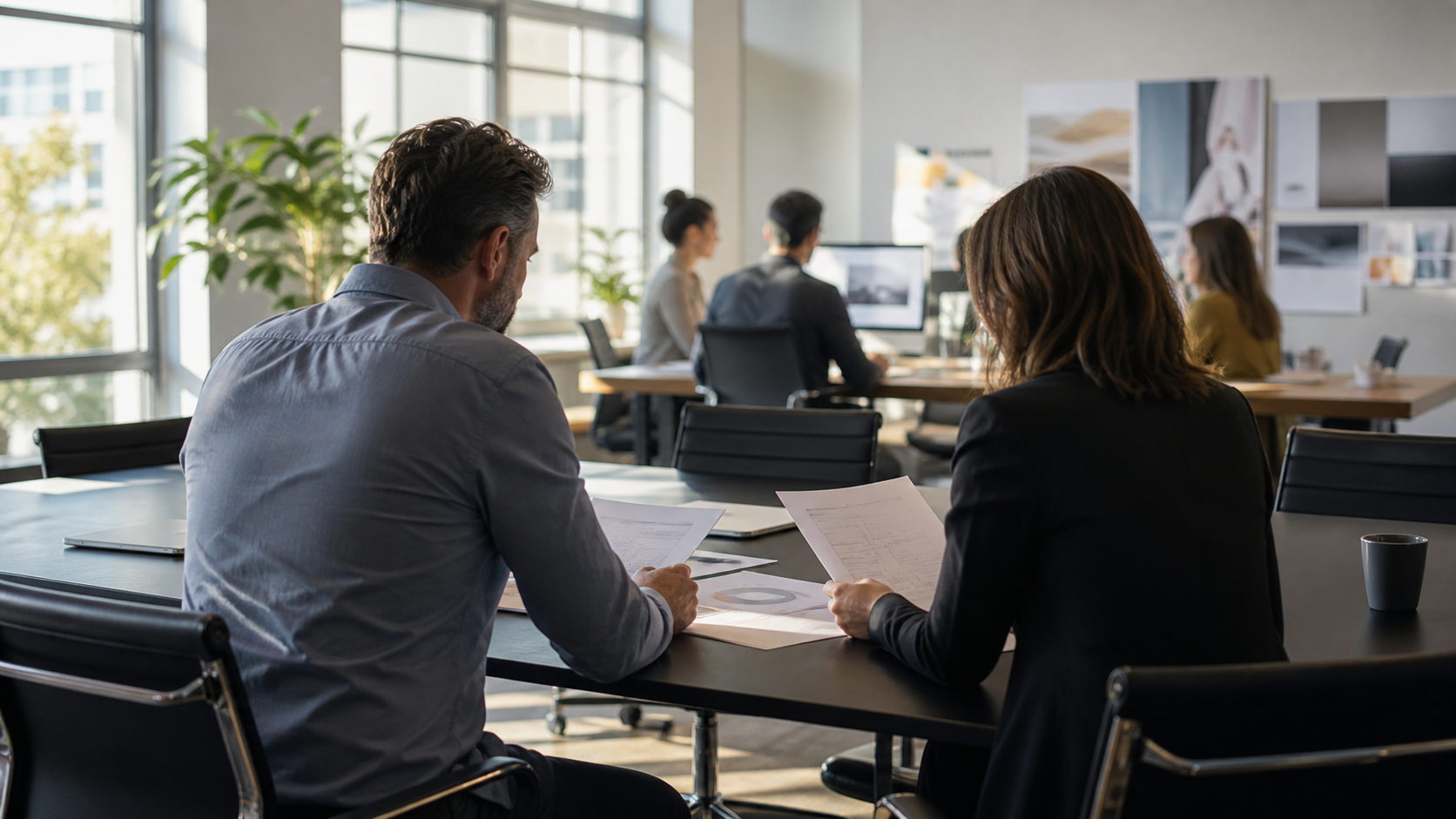 Creative agency owner planning an orderly client transition